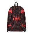 thumbnail image 3 of Game Controller Red Pattern Backpack for School, Cute School Bag with Adjustable Shoulder Straps and Padded Back, 15.7"x11.8"x5.5", 3 of 5