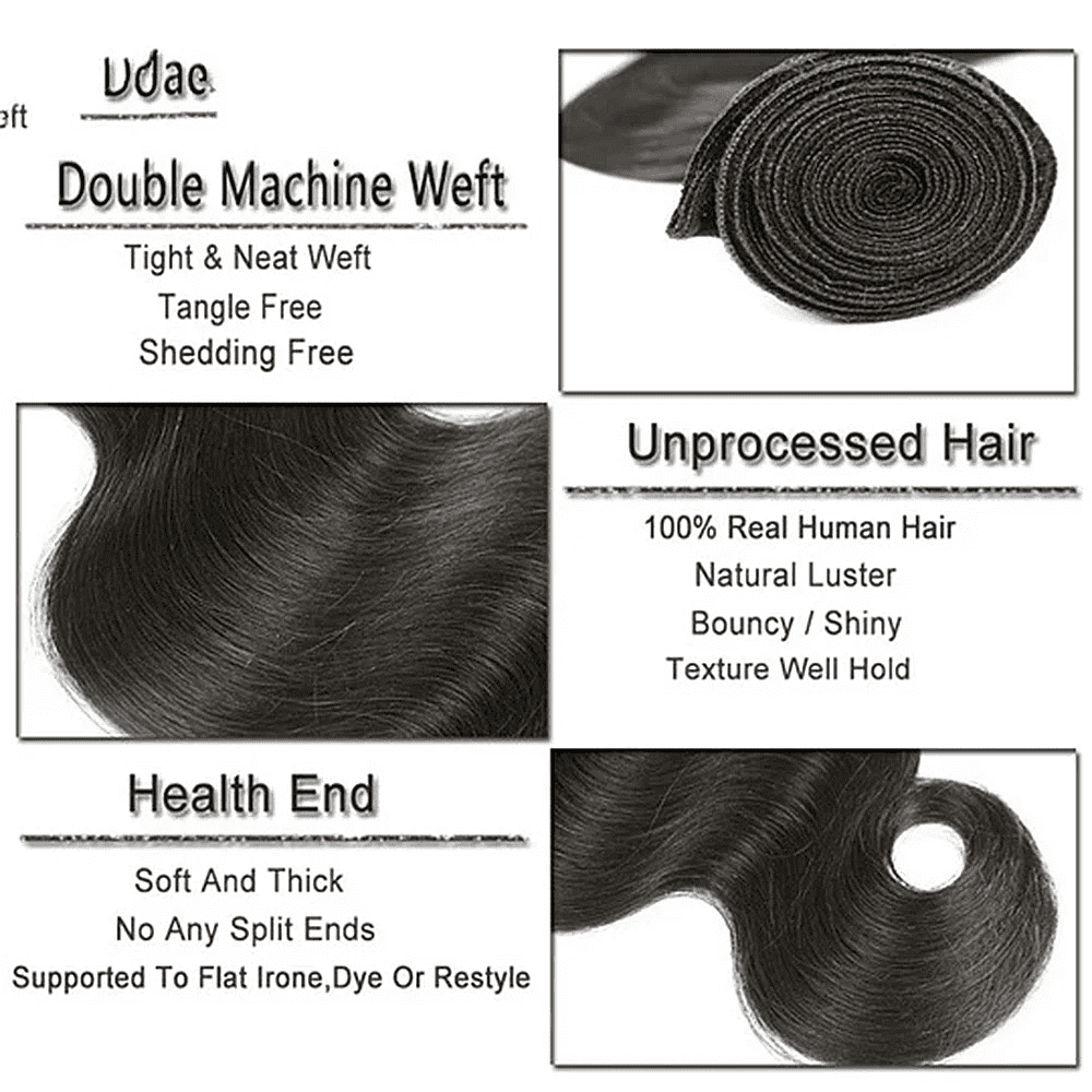 USTAR 2 Bundles 28 30" Brazilian Straight Virgin Human Hair with 22 Inch 13x4 Lace Frontal Natural Black Silky Smooth Stays Sleek Seamless Deal