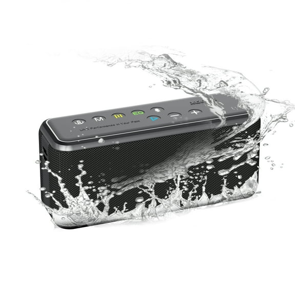 XDOBO Portable Bluetooth Speaker 100W Loud Stereo Deep Bass, Bluetooth 5.0, IPX5 Waterproof, 12H Playtime, Type-C, Outdoor Party Portable Speaker