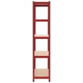 thumbnail image 3 of vidaXL Storage Shelf Red 31.5"x15.7"x70.9" Steel and MDF, 3 of 3