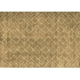 thumbnail image 1 of Ahgly Company Indoor Rectangle Abstract Brown Contemporary Area Rugs, 6' x 9', 1 of 4