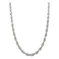 thumbnail image 2 of JOYARIS Gargantilla Cadena Torzal Estirado Plata Ley 925 50cm X 3 Mm DM-0001198, 2 of 4