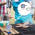 thumbnail image 3 of Digital Display Thermometer Instant Read Meat Thermometer with Stainless Steel Probe Food Thermometer Timer Touch Screen Grill Thermometer for Kitchen Outdoor Cooking Candy BBQ Grill Oven Smoking, 3 of 8