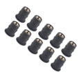 thumbnail image 4 of 10 piezas M5 Tuercas de pozo de goma 5 mm/0,2 pulgadas Tornillos de parabrisas de motocicletas métricos Tuercas de pozo, 4 of 10
