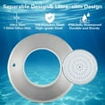 thumbnail image 4 of Fichiouy Waterproof Stainless Steel Pool Lights Color-Change LED Lights Without Remote, 4 of 9