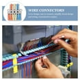 thumbnail image 2 of MasteelfCA 2pcs Quick Splice Wire Connectors Compact Electrical Wire Cable Connectors 3 in 6 out, 2 of 7