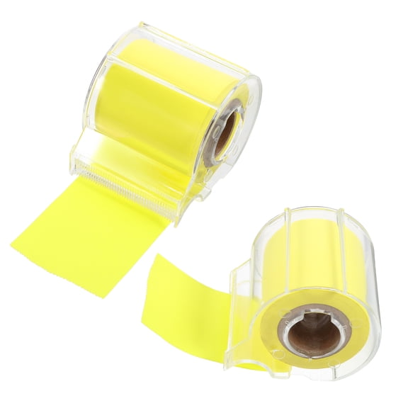 IFANLANDOR Office Supplies Yellow Adhesive Memo Pads with Strong Hold and Easy Removal