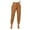 Brown, variant on Faux Leather Pants for Women Trendy Elastic High Waisted Straight Leg Pants With Pockets Brown