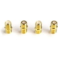 thumbnail image 2 of THE CIMPLE CO - Coaxial Cable Extension Adapter - 4 Pack - Satellite Cable TV Gold F-Pin, 2 of 9