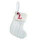thumbnail image 2 of Calcetines Navideños de Punto, Bordado con Alfabeto Decorativo, Bolsa de Regalo Festiva, Medias de Lana para Decoración Navideña, Encantador Diseño de Enano, Navidad Blanca, Tamaño Mediano, 18 X 15 C, 2 of 2