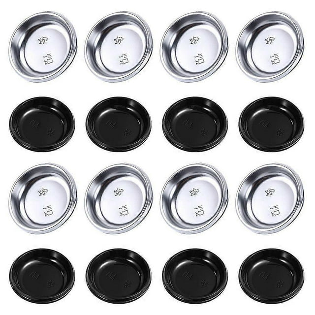 200pcs Small Condiment Dish Take-out Plate Seasoning Trays for Mustard Sushi