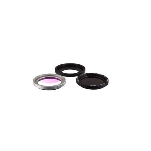 Kit de filtros Raynox PNF-808 UV + de densidad neutra con filtro transparente