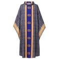 thumbnail image 1 of Priest Celebrant Chasuble Catholic Church Father Mass Vestments Robe, 1 of 6