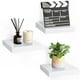 thumbnail image 1 of Estantería flotante Sorbus Square, 3 estantes pequeños, 9 cm, color blanco, 1 of 8