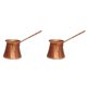 thumbnail image 1 of 2X Coffee Wooden Handle Turk Turkish Coffee Pot 320Ml Coffee Turk Turkish Copper Coffee Maker for Turk Cezve Cafeteria, 1 of 5