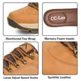 thumbnail image 4 of CC-Los Men's Low Top Waterproof Hiking Shoes Non Slip Work Shoes Comfortable Walking Size 7.5-14, 4 of 8