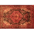 thumbnail image 1 of Ahgly Company Indoor Rectangle Persian Orange Traditional Area Rugs, 4' x 6', 1 of 1