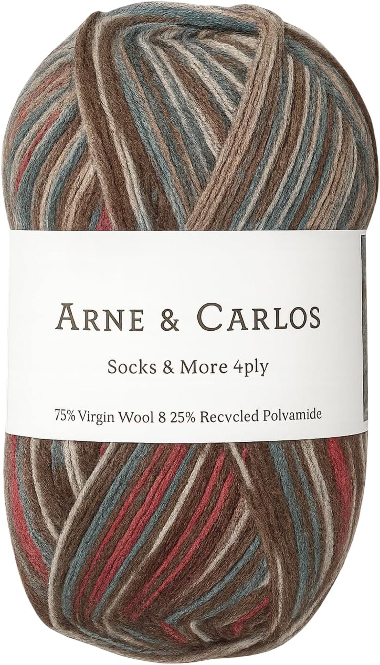 Arne  Carlos, Sock  More 4ply