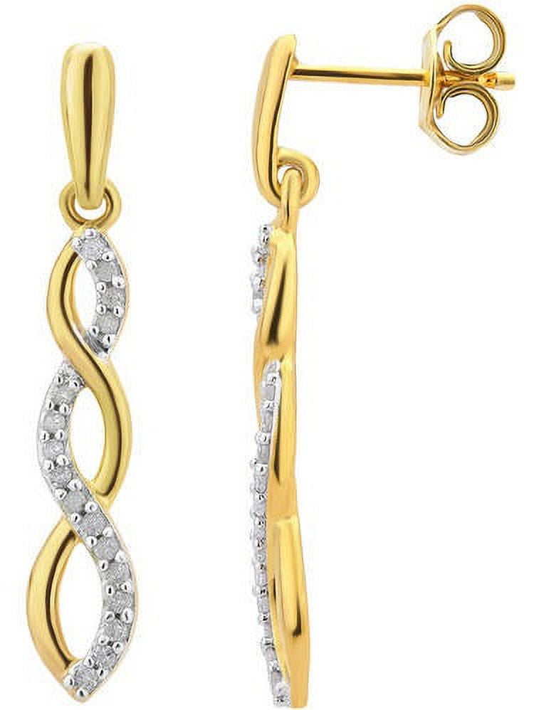 1/4 Carat T.W. Diamond Sterling Silver Infinity 2-Piece Jewelry Set