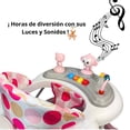 thumbnail image 2 of Andadera para Bebé Changuito 4 Alturas con Luz y Sonido - Rosa, 2 of 7