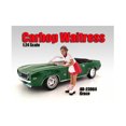 thumbnail image 1 of Carhop Waitress Grace Figure For 1:24 Scale Models by American Diorama, 1 of 5