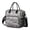 Black-49, variant on Waterproof Insulated Lunch Bag for Adults - Cute Pony & Rainbow Print Leakproof Cooler Tote, Multi-Compartment Thermal Food Carrier for Work, Gym, Outdoor