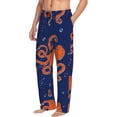thumbnail image 2 of Balery Octopus print Men's Pajama Pants,Ultra Lightweight Pjs,Lounge Pant-Small, 2 of 9
