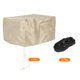 thumbnail image 3 of Aire Acondicionado Cubierta 27.5x25x19 Pulgadas Oxford Tela Impermeable con Dos Ajustables Cinturones para Ventana AC Unidades Cubierta Beige Unique Bargains accesorios para aire acondicionado de habitacion, 3 of 6