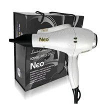 The Neo Choice Ionic Pro 2000W Hair Dryer Quiet and long-lasting AC motor (White Pearl)