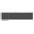 thumbnail image 2 of Ambesonne Dark Grey Fabric by the Yard Upholstery, Triangles Modern, 2 Yards, Grey Black, 2 of 4