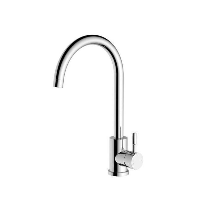 Elegant Kitchen & Bath FAK-307PCH Finn Single Handle Kitchen Faucet, Chrome