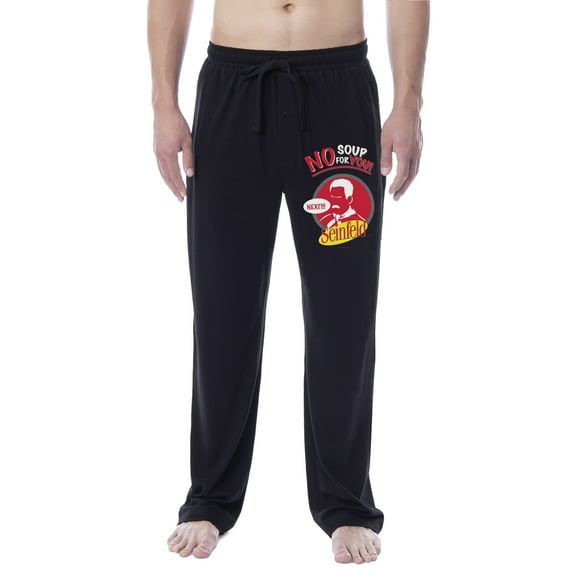 Seinfeld Mens' TV Show No Soup For You Funny Sleep Pajama Pants