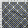 thumbnail image 3 of oneOone Cotton Poplin Fabric Tartan Check Print Sewing Fabric BTY 56 Inch Wide, 3 of 4