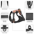 thumbnail image 6 of Fotbe Gnomes With Coffee Pattern Dog Harness, No-Pull Pet Harness with 2 Leash Clips, Adjustable Soft Padded Dog Vest with Easy Control Handle for Large Dogs-X-Large, 6 of 6