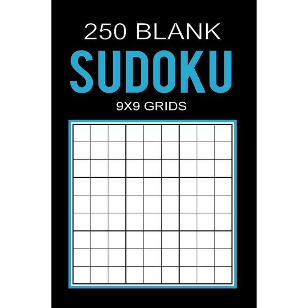 250 blank sudoku 9x9 grids walmartcom walmartcom