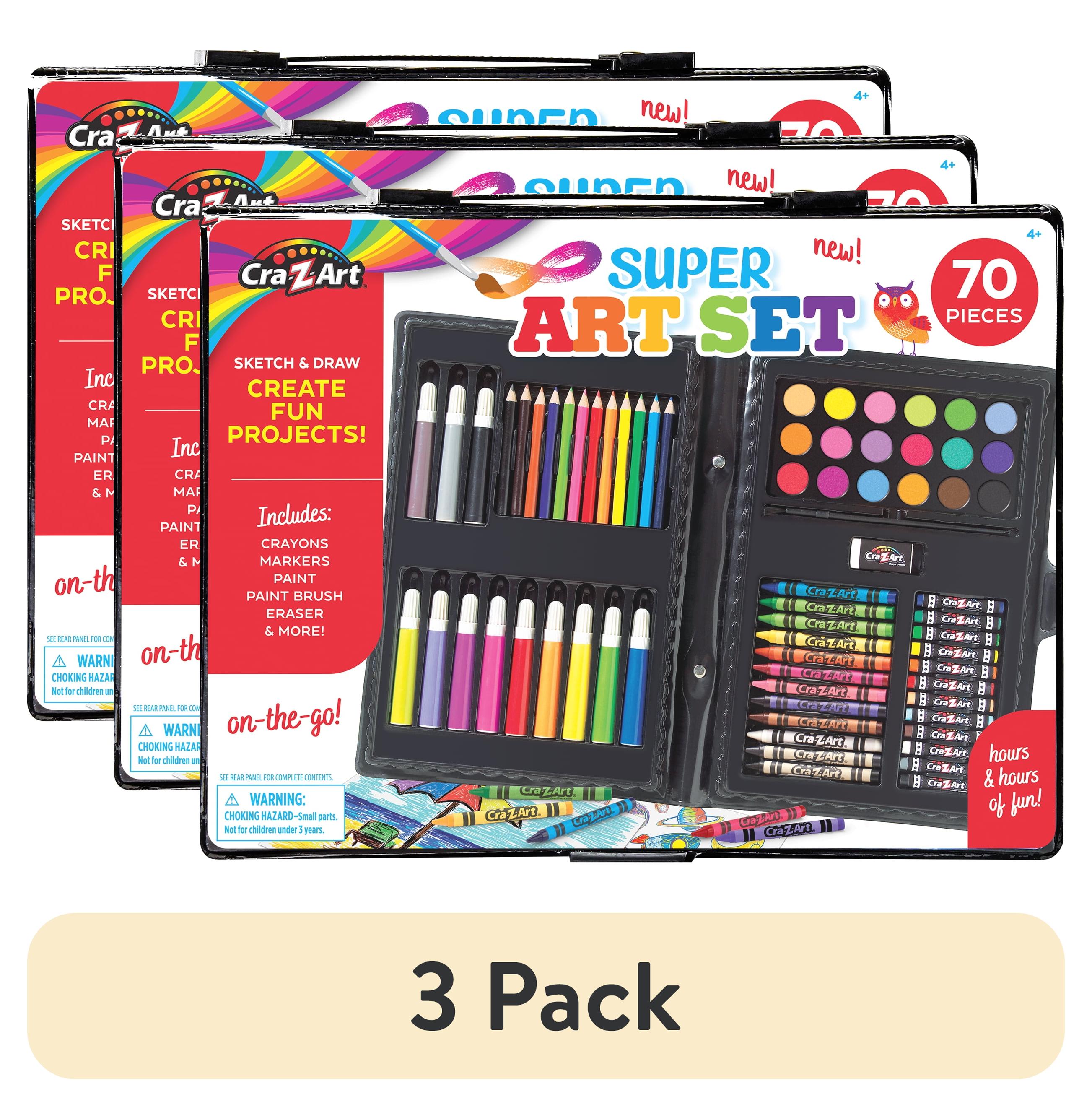 Cra-Z-Art Super Art Set, 70 Pieces (3-Pack)