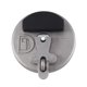 thumbnail image 3 of Gray Locking Fuel Tank Cap with Padlock 7X7700 compatible Excavator D6R D5C 311D 312D 320D 321D 323D, 3 of 5