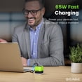 thumbnail image 3 of Cargador GEARit 65W GaN USB-C con Cable Retráctil Plegable, 3 of 8
