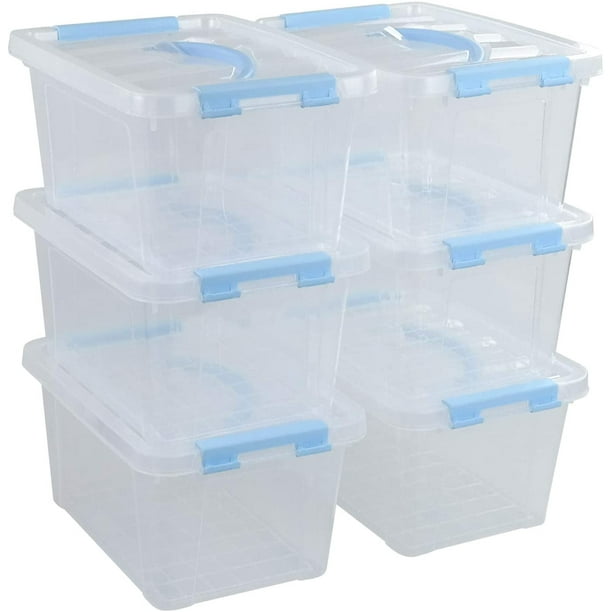 Boîtes de rangement en plastique transparent 5L CLEAR BOX pour chaussures