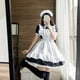 thumbnail image 4 of Disfraz de sirvienta Hugo con Uniforme Lolita, para Halloween, SG, 4 of 10