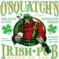 thumbnail image 3 of CafePress - O'squatch's Irish Pub Pajamas - Women's Dark Pajamas, 3 of 4
