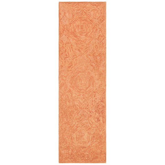 SAFAVIEH Ikat Collection IKT506P Handmade Rust Rug