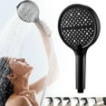 thumbnail image 2 of VogueV High-Pressure 7-Spray Handheld Shower Head, 10X5.5 Inch Anti-Clog Silicone Nozzles, Adjustable Rain & Massage Modes, Tool-Free Install, Bathroom Spa, 1 Shower Head, 2 of 9