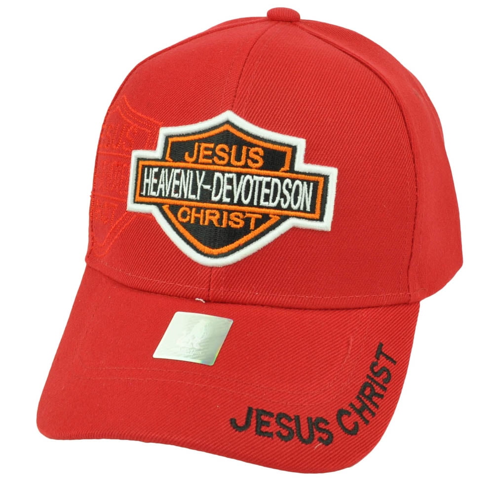 Jesus Heavenly Devoted Son Christ Adjustable Hat Cap Religious Harley