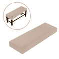 thumbnail image 4 of FNNMNNR Elastic Spandex Dining Cover Removable Padded Seat Cover Washable Cover for Living Room    Khaki, 4 of 8
