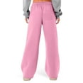 thumbnail image 3 of Womens Wide Leg Sweatpants Heart Print Drawstring Baggy Sweat Pants with Pockets Elastic Waisted Casual Trousers, 3 of 5
