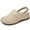 Beige, variant on Shoes for Women Clogs Sandals Closed - Toe Wedge Clogs Sling - Back Mules with Foot Arch Pad ,Comfort Walking Shoes