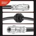 thumbnail image 5 of A-Premium Front Driver or Passenger Brake Hydraulic Hose Compatible with Mercedes-Benz Models - W220/W221 S430 S500 2003 2004 2005 2006 - Replace# 2204281135, 5 of 8