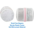thumbnail image 3 of Simple Houseware Laundry Bra Lingerie Mesh Wash Bag (3 Premium Bra Bags), 3 of 4