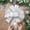Silver, variant on Elegant Champagne Christmas Tree Topper – Glitter Satin Star with Flowing Mesh Streamers, Festive Holiday Decor